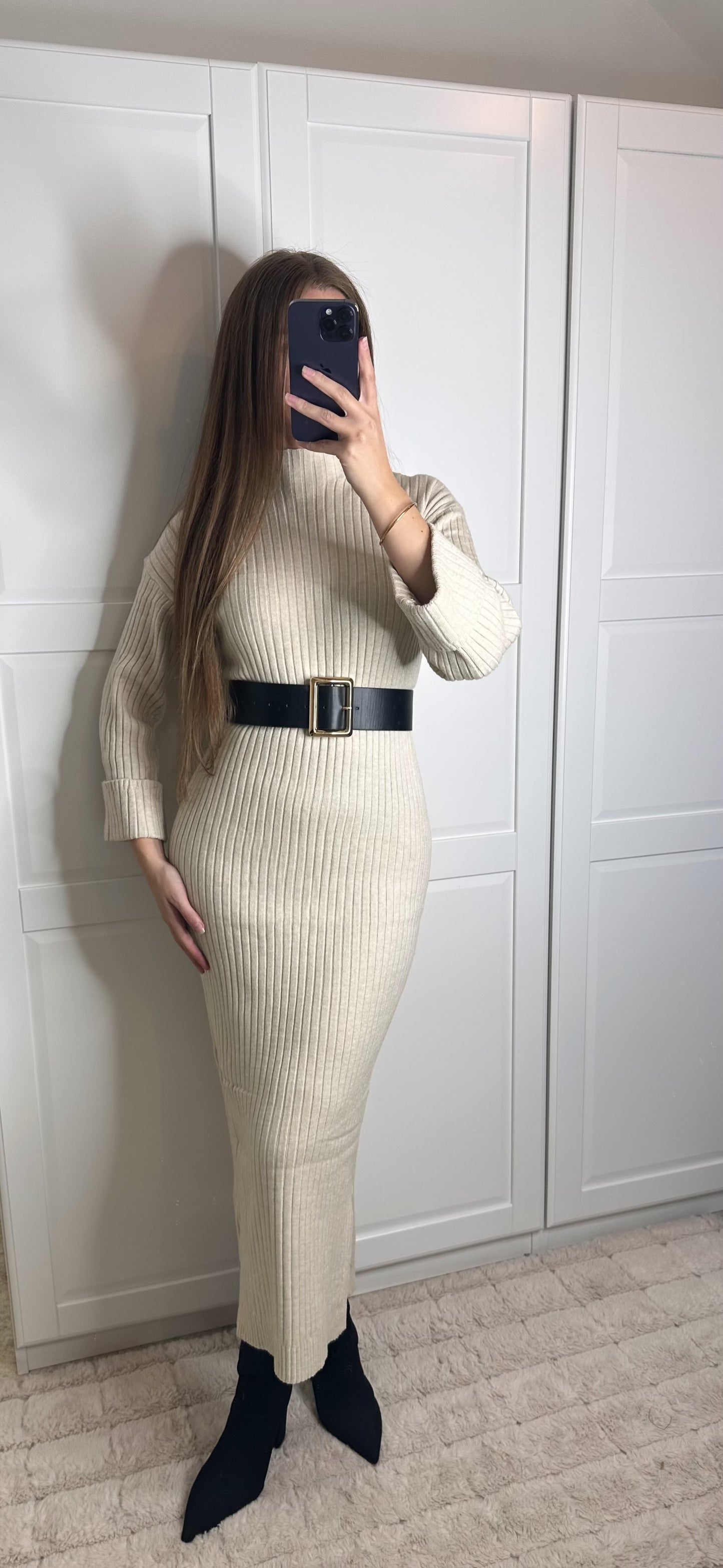 Robe Jenna beige