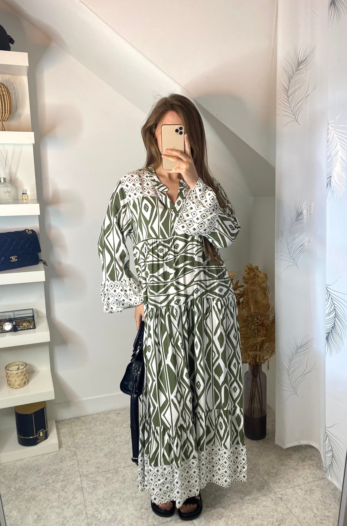 Robe Lou kaki