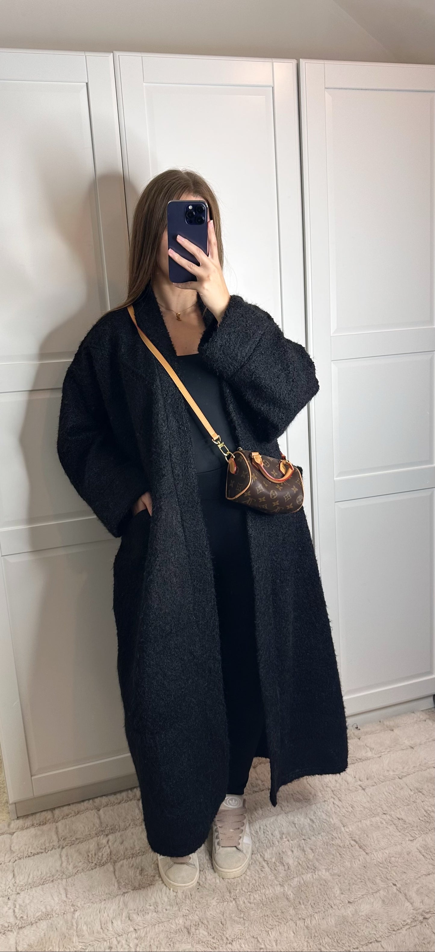 Manteau long noir