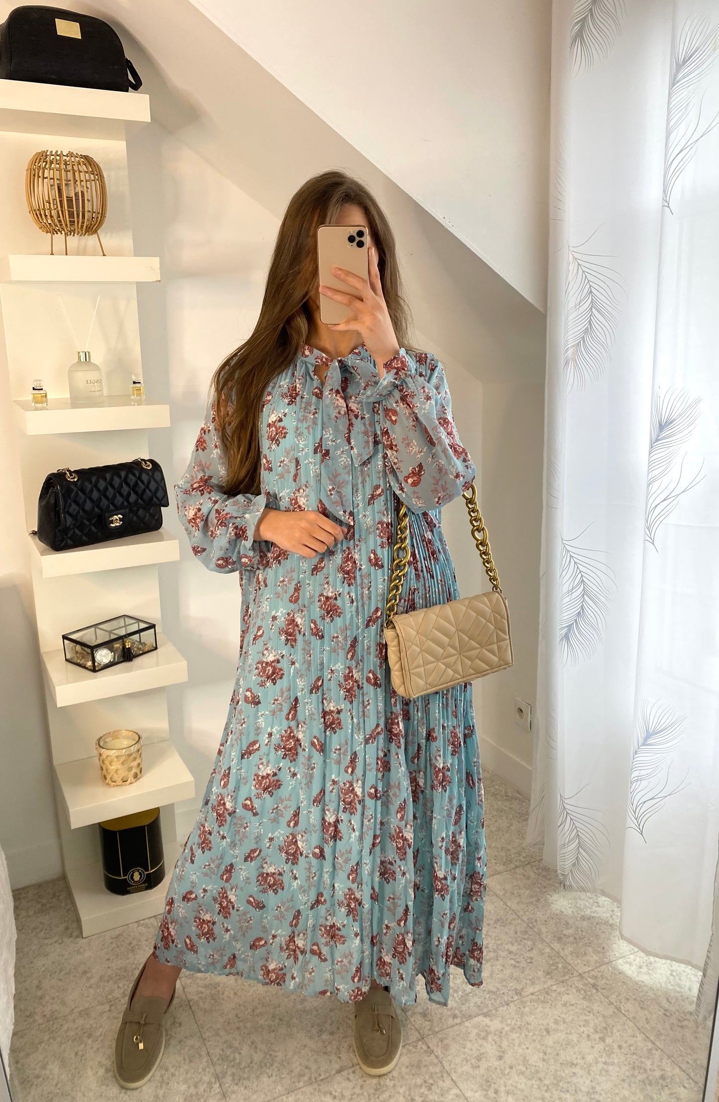 Robe Victoria bleu