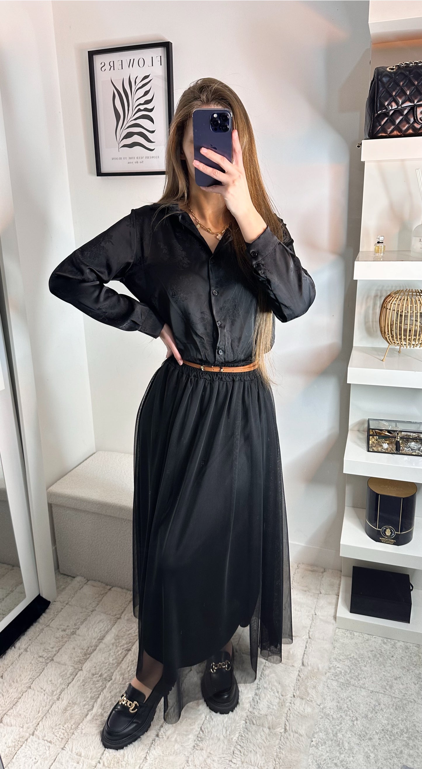 Jupe Amal noir