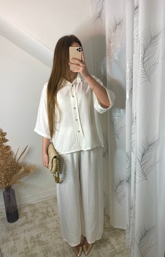 Ensemble Nour blanc