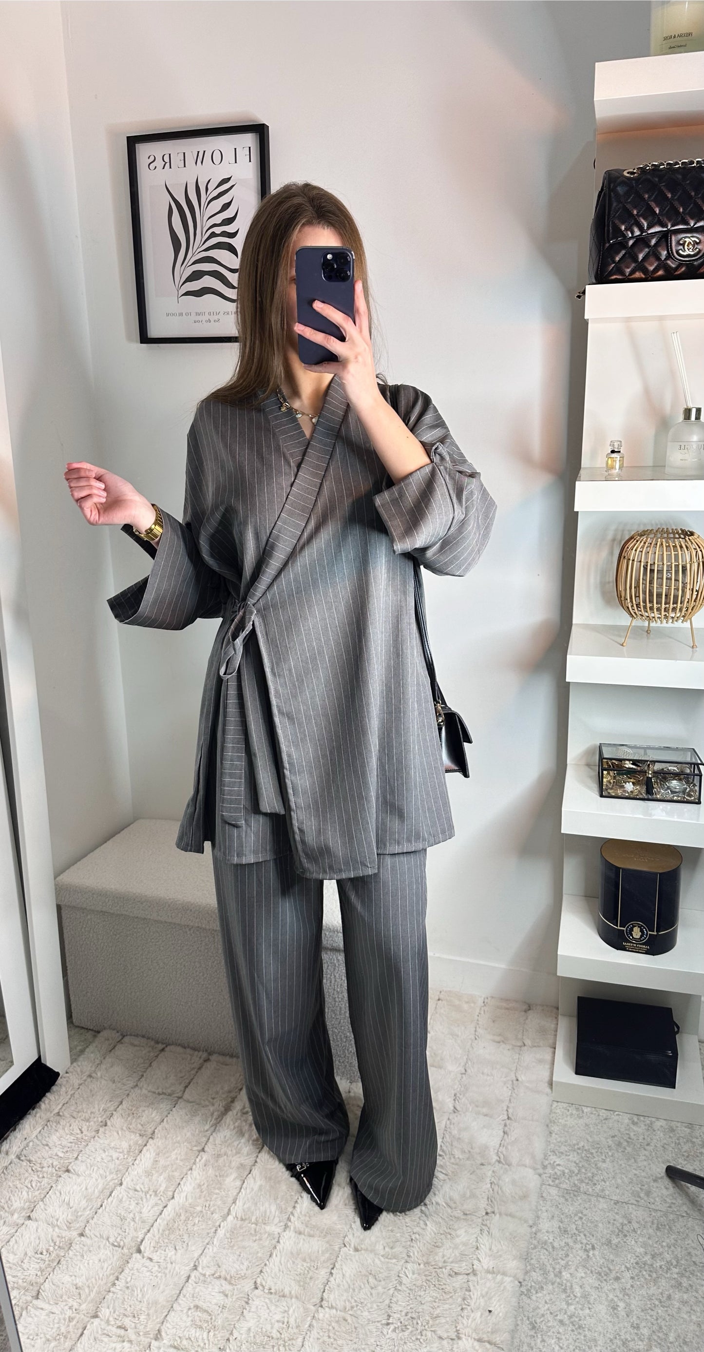 Ensemble Assia Gris foncé
