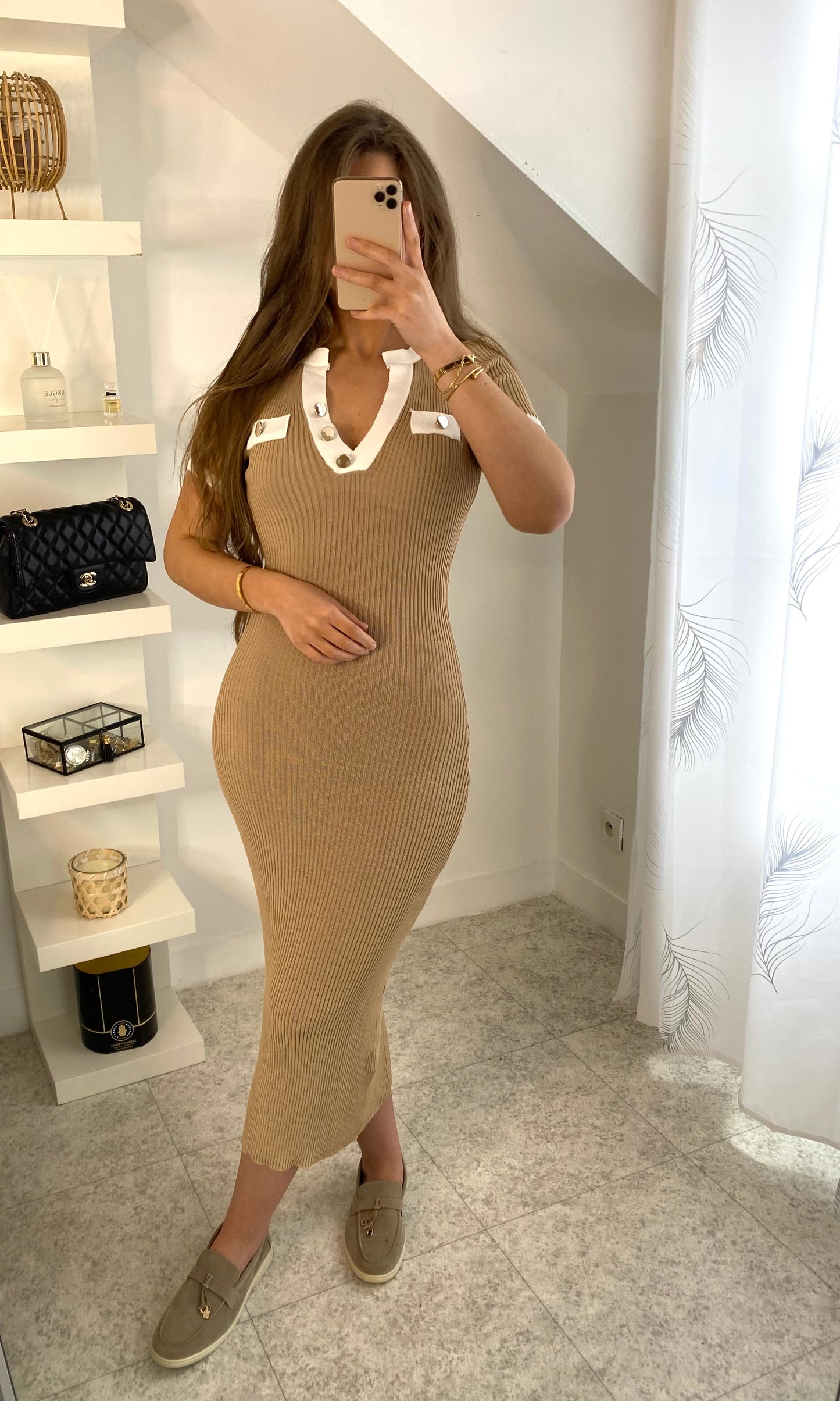 Robe Sandra Marron