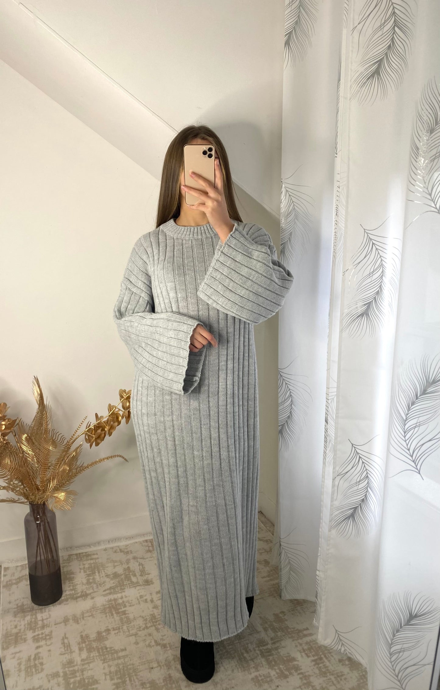 Robe Manon grise