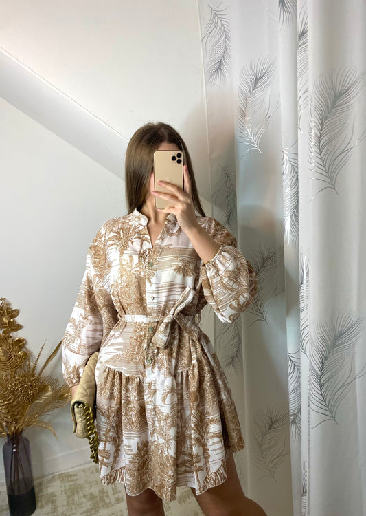 Robe alba marron