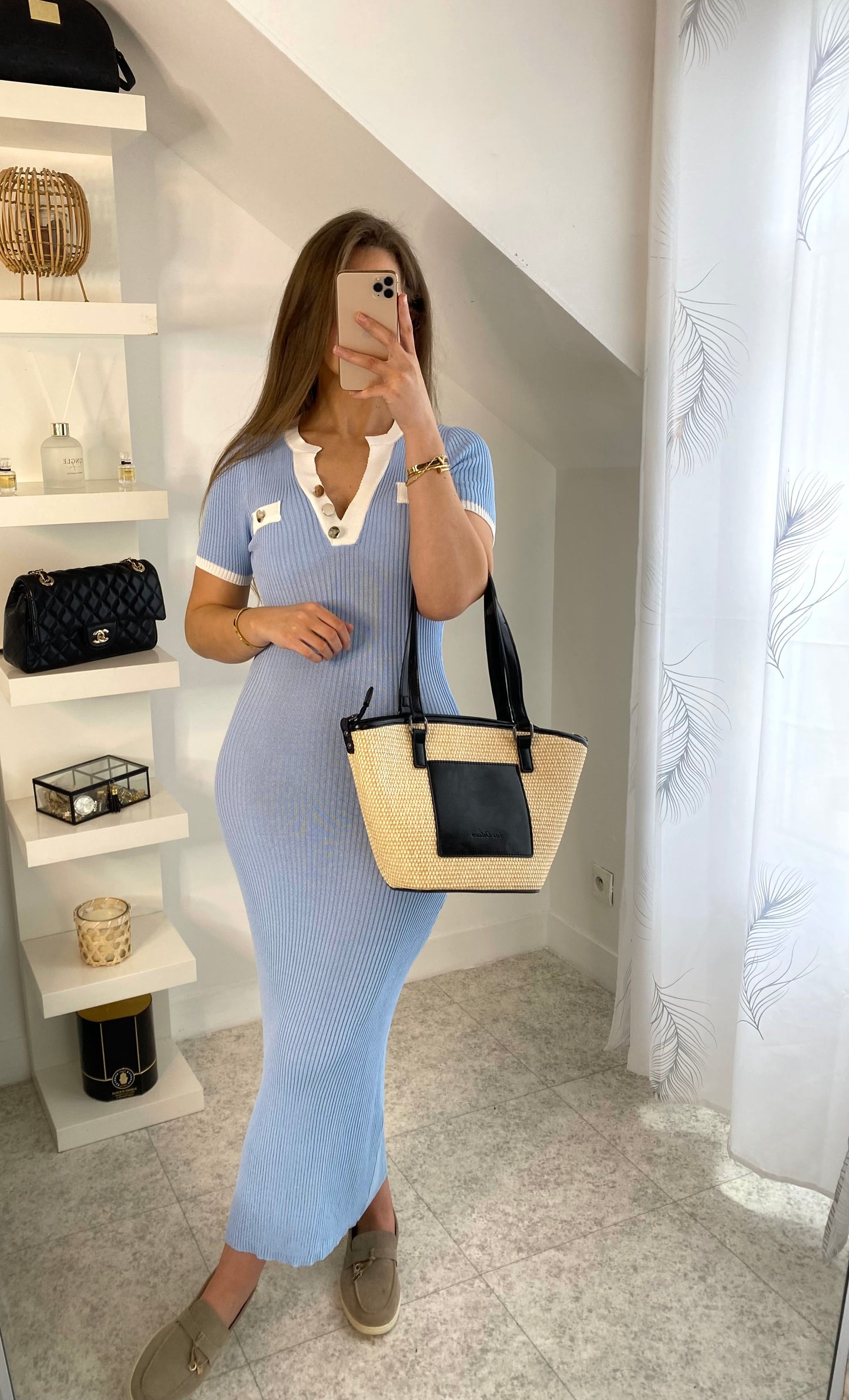 Robe Sandra Bleu