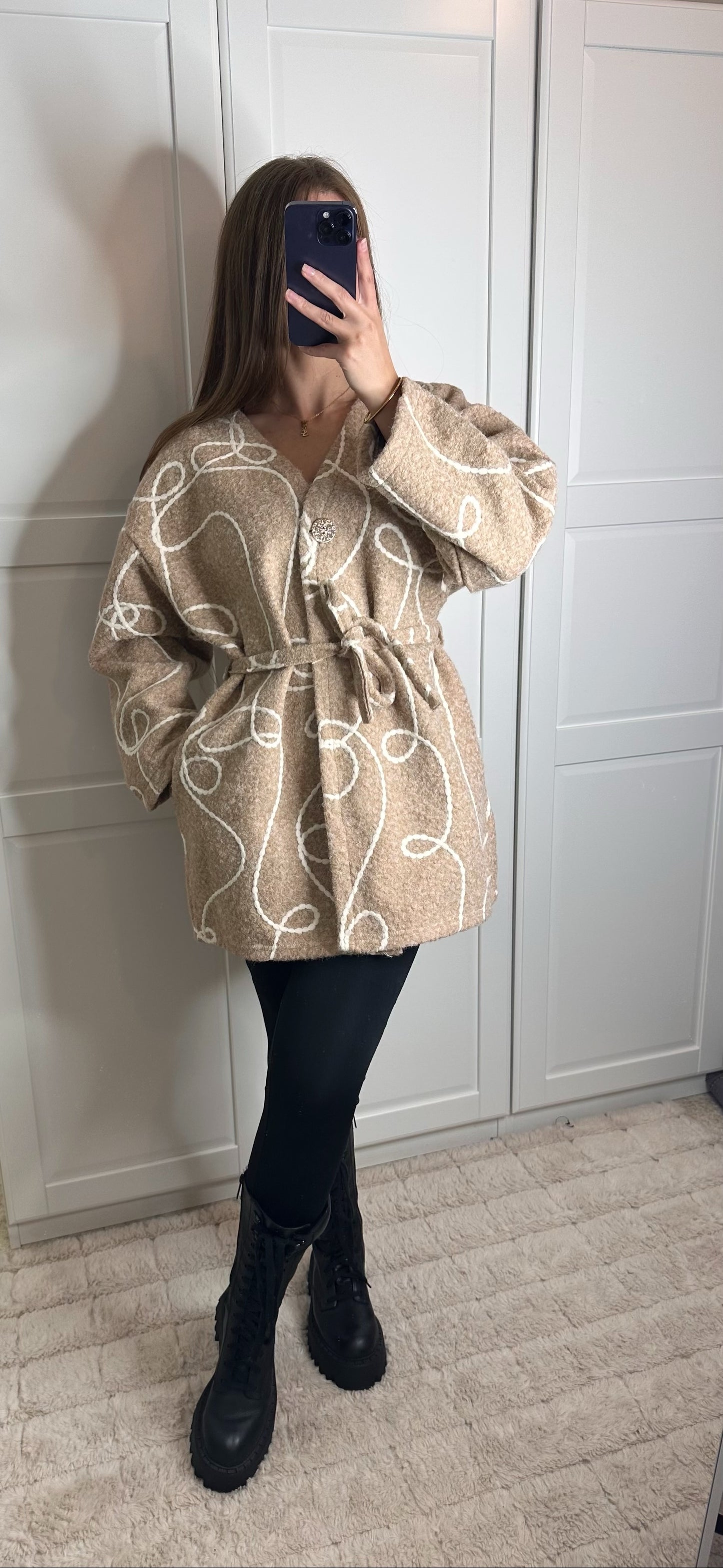 Veste Lila beige