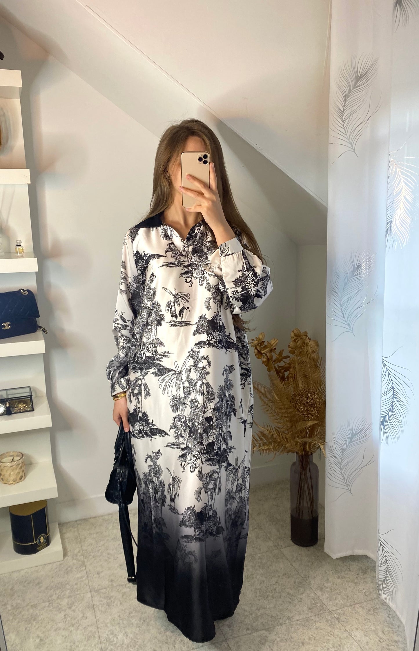 Robe dîna noir